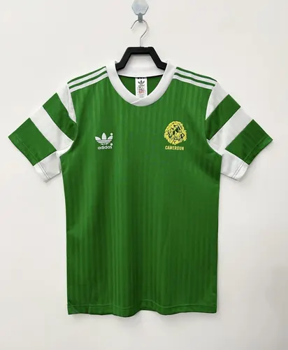 Camiseta de Fútbol Local Retro Camerún 1990 Calidad Tailandesa