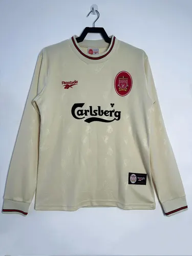 1996/1997 Retro Liverpool Away Football Jersey Long Sleeve AAA fan-grade