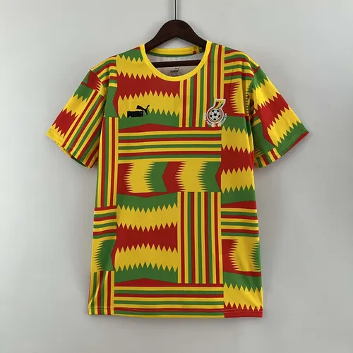 Camisa de Futebol Casa Seleção Ganesa 2023 Qualidade Tailandesa