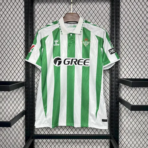 2024/2025 Real Betis Home With Sponsors Football Shirt AAA fan-grade