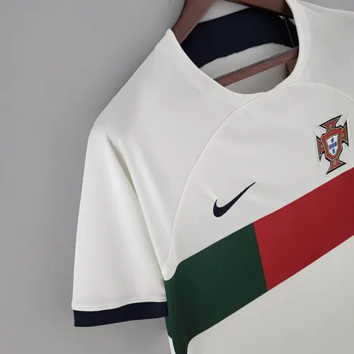 Camisa de Futebol Portugal Fora Copa do Mundo FIFA 2022 — view 6