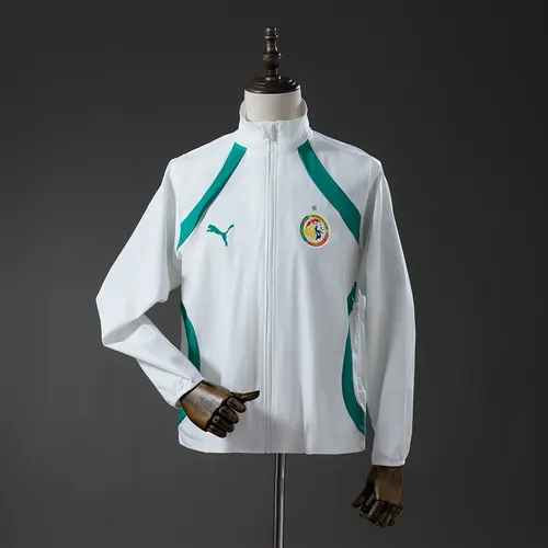 Corta-Vento da Seleção Nacional do Senegal 2026 - Branco — view 1