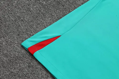 2022/2023 Barcelona Jersey Training Wear Green Blue — view 6