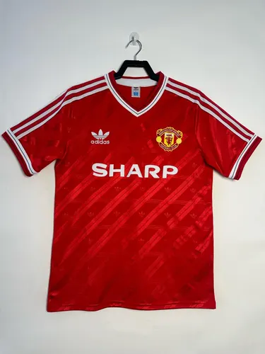 1986/1988 Retro Manchester United Equipación Local Camiseta de Fútbol Calidad Tailandesa