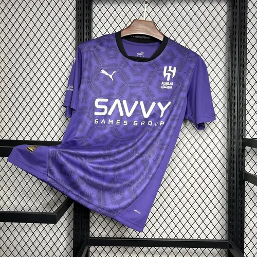 2024/2025 Al-Hilal Saudi Third Away Football Shirt — view 3