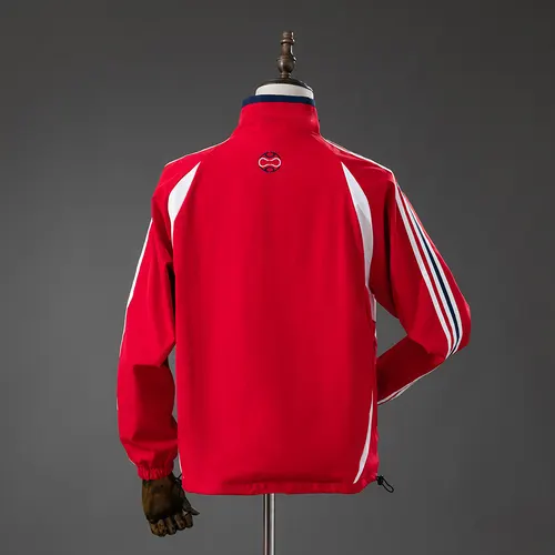 2006 Retro France Training Windbreaker -Red — view 2