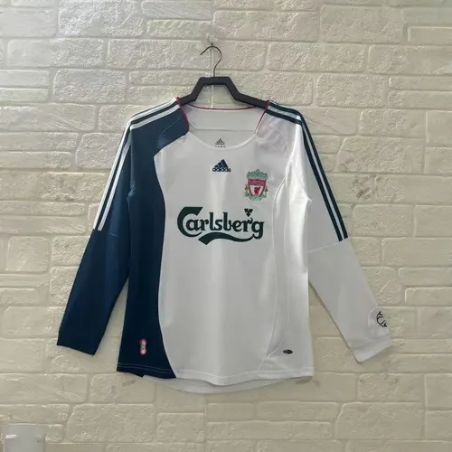 2006/2008 Long Sleeves Retro Liverpool Away Football Jersey 1:1 Thai Quality