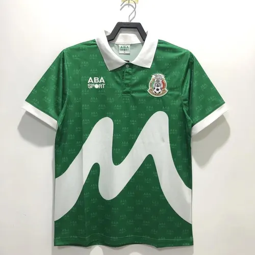 1995 Retro Mexiko Heim Fußballtrikot Thai-Qualität — view 1