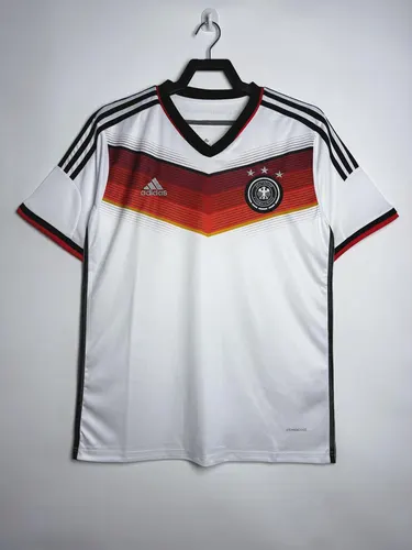 2014 Retro Soccer Jersey Germany Home — view 1