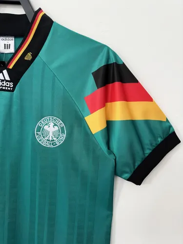 1992 Retro Soccer Jersey Germany Away — view 4