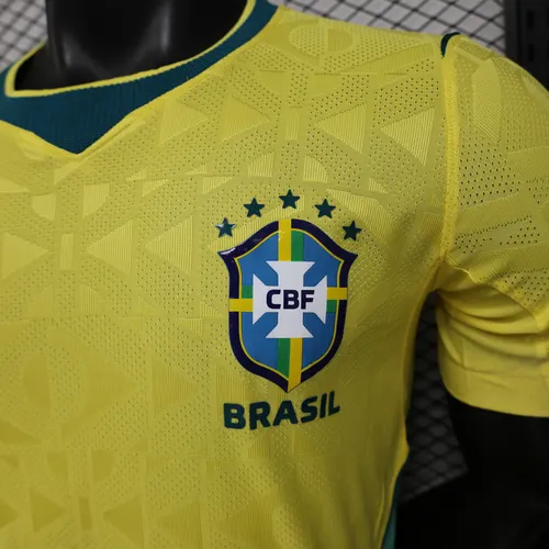 نسخة اللاعب 2026 قميص البرازيل الوطني المنزلي درجة المشجع AAA — view 5