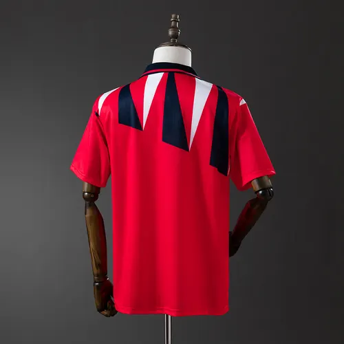 Camiseta Retro 1992 England Away AAA calidad fan — view 2