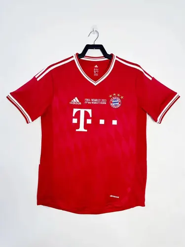 Camisa de Futebol Casa Bayern de Munique Retrô 2013/2014 Qualidade Tailandesa