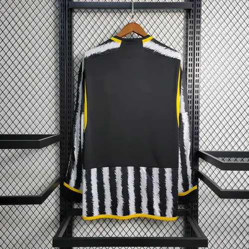 2023/2024 Long Sleeve Juventus Home AAA fan-grade — view 2