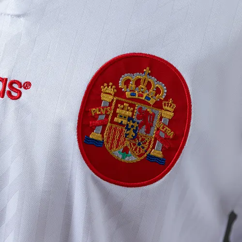 1994 Rétro Espagne Maillot Extérieur Football AAA qualité fan — view 5