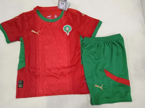 2024/2025 قميص منتخب المغرب داخل الأرض لكرة القدم AAA درجة المشجعين مقاس أطفال