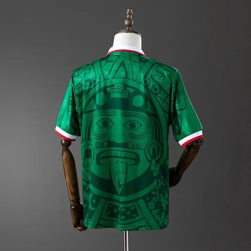 1998 Retro Mexico Home Football Shirt AAA fan-grade — view 2