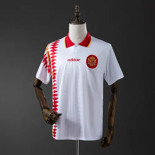 1994 Rétro Espagne Maillot Extérieur Football AAA qualité fan — view 1