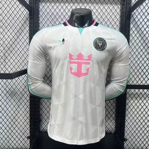 2026/2027 Long Sleeve Player Version Inter Miami Third Away Football Jersey 1:1 Thailand Quality