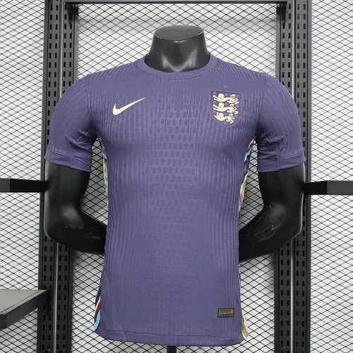 Camiseta de fútbol visitante jugador Inglaterra 2024 AAA calidad fan