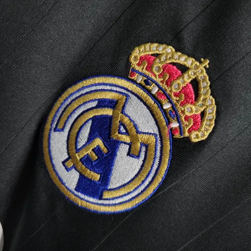 2006/2007 رجعي كم طويل ريال مدريد خارج الأرض — view 6