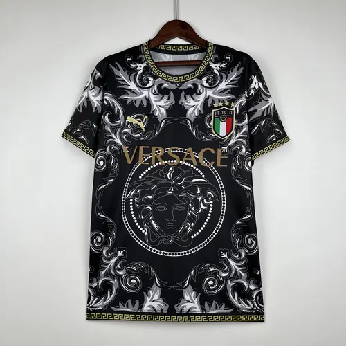 2024-2025 Italy Special Edition Black Soccer Shirt