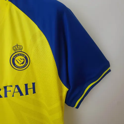 2022/2023 Al-Nassr Home Football Shirt — view 8