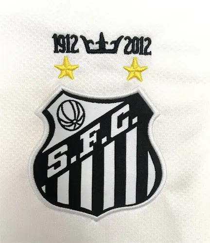 2012 Rétro Manches Longues Santos Maillot Domicile Soccer Qualité Thaï — view 6