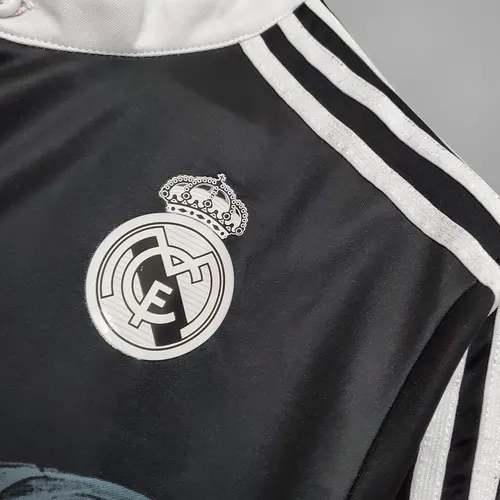 Retro Long Sleeve 2014/2015 Real Madrid Third Away — view 5
