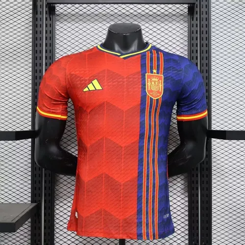 2025/2026 Player Version Spain Home Football Jersey AAA fan-grade