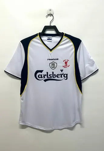 2001/2002 Retro Liverpool Camiseta Visitante Calidad Tailandesa