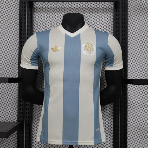 2024 プレイヤーバージョン アルゼンチン50周年記念エディション サッカーシャツ AAA ファングレード
