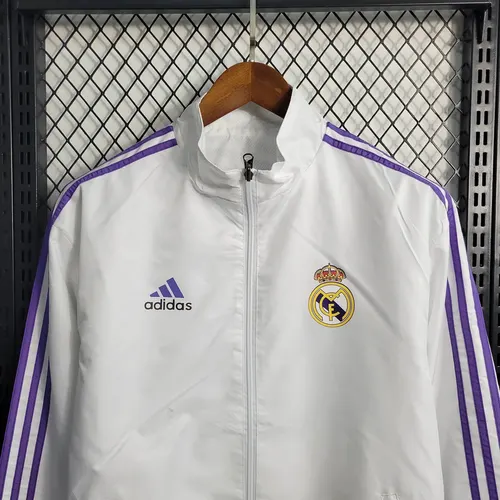 Corta-Vento Reversível Real Madrid Branco 2023/2024 — view 4