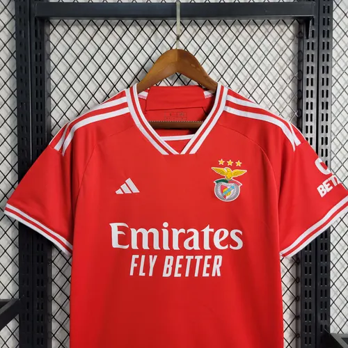 2023/2024 Benfica Home Football Shirt — view 3