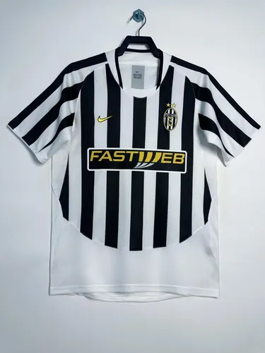 2003-2004 Rétro Juventus Domicile Maillot de Football Qualité Thaï