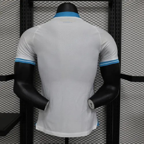 2023/2024 Player Version Olympique de Marseille Home Football Jersey — view 2