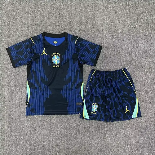 2026 Brazil Away Soccer Jersey 1:1 Thai Quality Kids Size