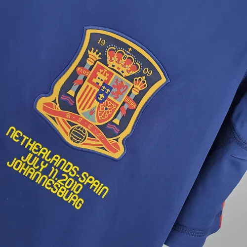 2010 Retro Spain Away Soccer Shirt — view 4