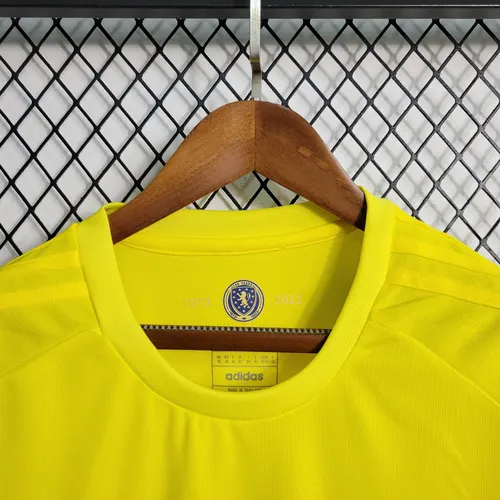 2023 Scotland Goalkeeper Yellow Football Shirt — view 8