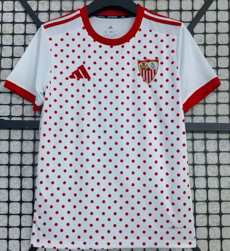 2025/2026 Sevilla Training Suit White Football Shirt AAA fan-grade