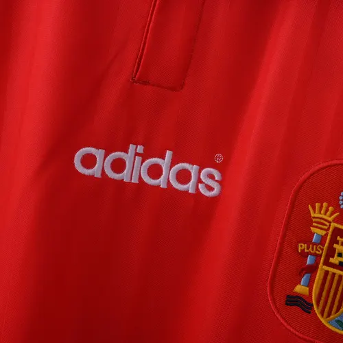 1994 Rétro Espagne Maillot Domicile Football AAA qualité fan — view 6