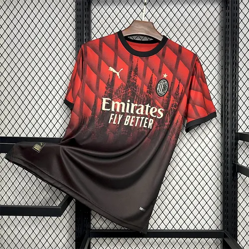 Camiseta de Fútbol Edición Especial Catedral 2024/2025 AC Milan Calidad Tailandesa