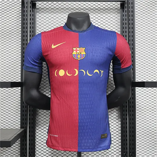2024/2025 Player Version Barcelona Coldplay Moon Music Jersey AAA fan-grade