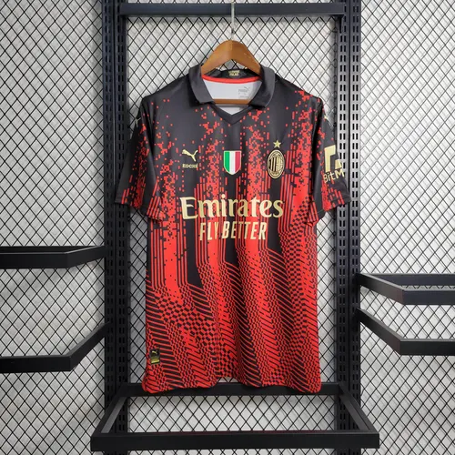 قميص كرة قدم AC Milan الرابع خارج الأرض 2022/2023 جودة تايلاندية