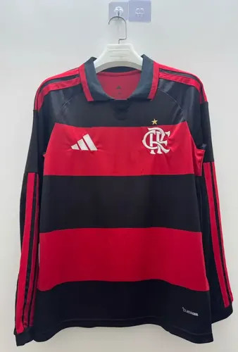 Camiseta de fútbol Flamengo Home manga larga 2026/2027 1:1 Thai quality