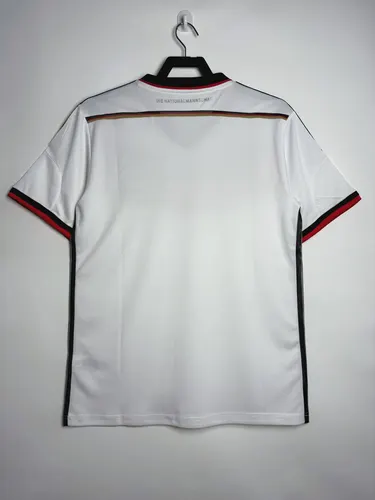 2014 Retro Soccer Jersey Germany Home — view 2