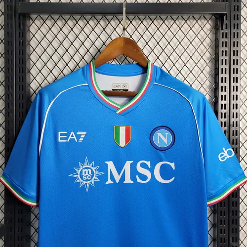2023/2024 Napoli Home Soccer Jersey AAA fan-grade — view 4