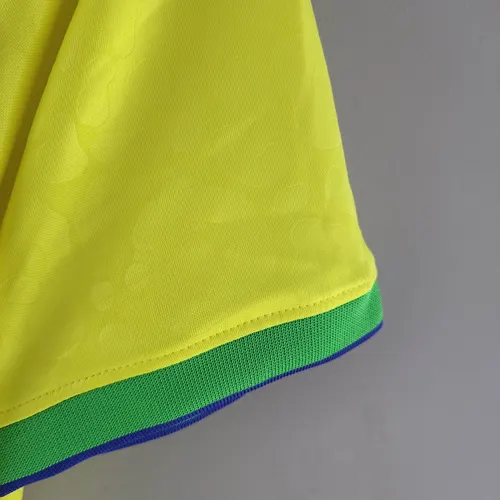 2022 World Cup Brazil Home Soccer Jersey — view 10