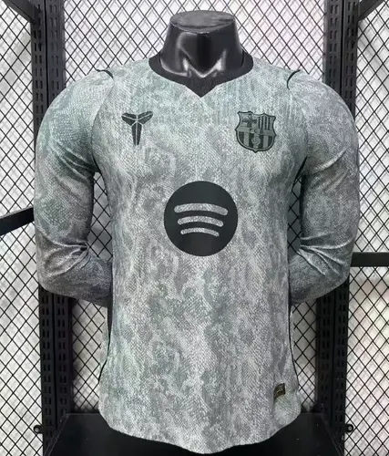2026/2027 Long Sleeve Player Version Barcelona Goalkeeper Football Jersey 1:1 Thai Quality