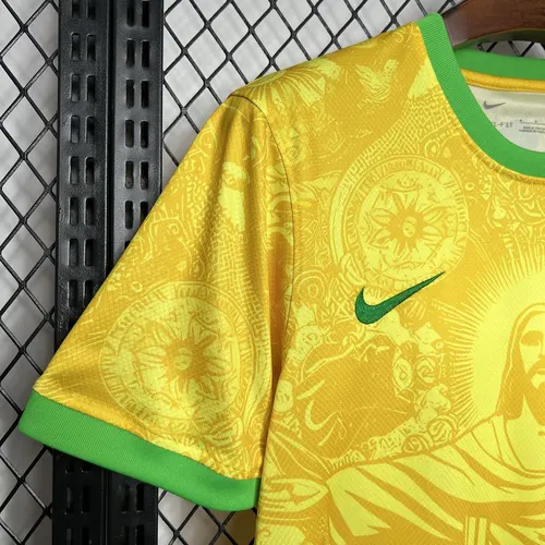 2024-2025 Brazil Special Edition Yellow Jersey AAA fan-grade — view 5